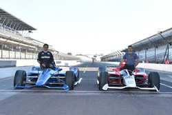 2018 Chevrolet ve Honda IndyCar araçları, Juan Pablo Montoya ve Oriol Servia