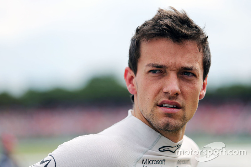 Jolyon Palmer, Renault Sport F1 Team en la parrilla