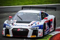 #25 Sainteloc Racing, Audi R8 LMS: Christian Kelders, Marc Rostan, Marco Bonanomi