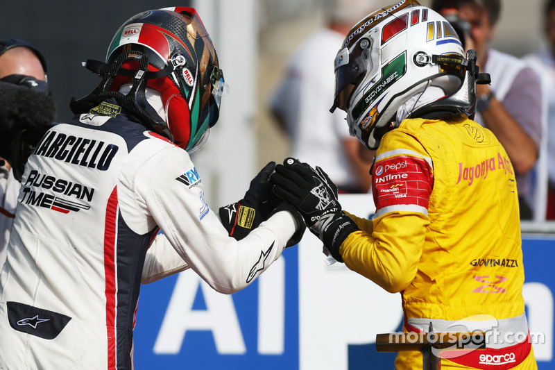 Antonio Giovinazzi, PREMA Racing and Raffaele Marciello, RUSSIAN TIME