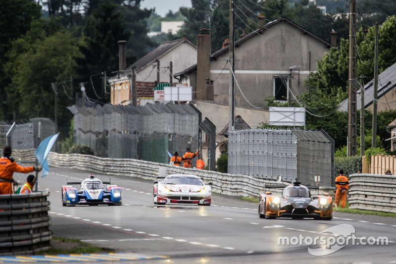 Überrundungen zwischen LMP2 und GT