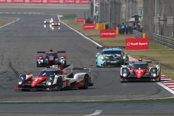 #6 Toyota Racing Toyota TS050 Hybrid: Stéphane Sarrazin, Mike Conway, Kamui Kobayashi; #5 Toyota Racing Toyota TS050 Hybrid: Anthony Davidson, Sébastien Buemi, Kazuki Nakajima