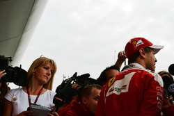 Sebastian Vettel, Ferrari con i media
