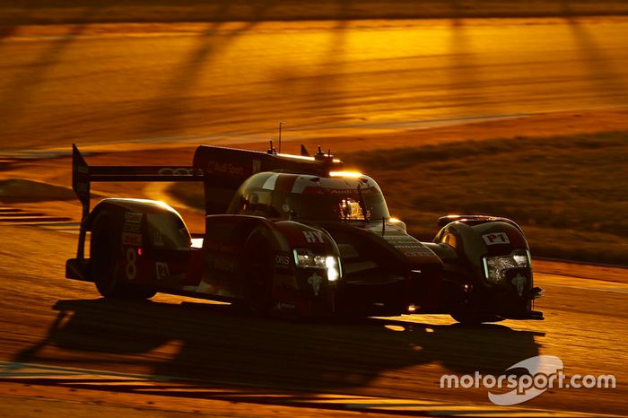 #8 Audi Sport Team Joest Audi R18 e-tron quattro: Lucas di Grassi, Loic Duval, Oliver Jarvis