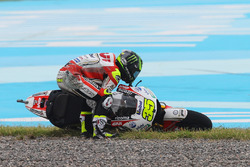 Choque de Cal Crutchlow, Team LCR Honda