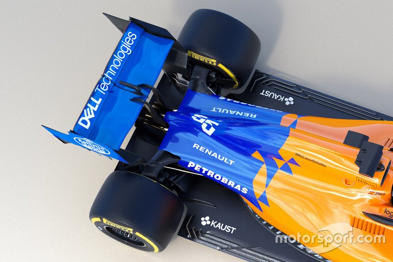 McLaren MCL34 detail