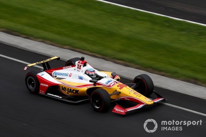 Takuma Sato, Rahal Letterman Lanigan Racing Honda Phillip Abbott