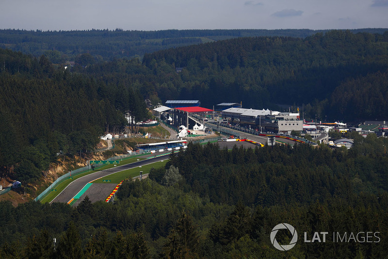 A scenic view of Spa-Francorchamps