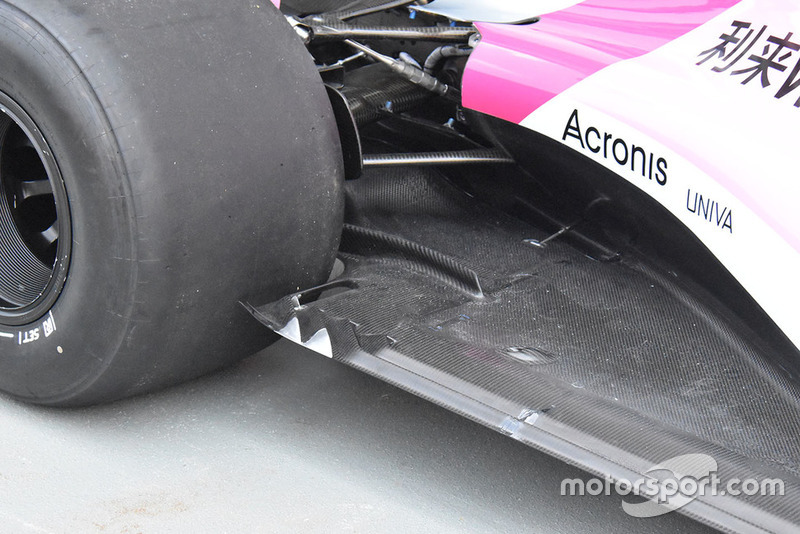 Racing Point Force India technical detail