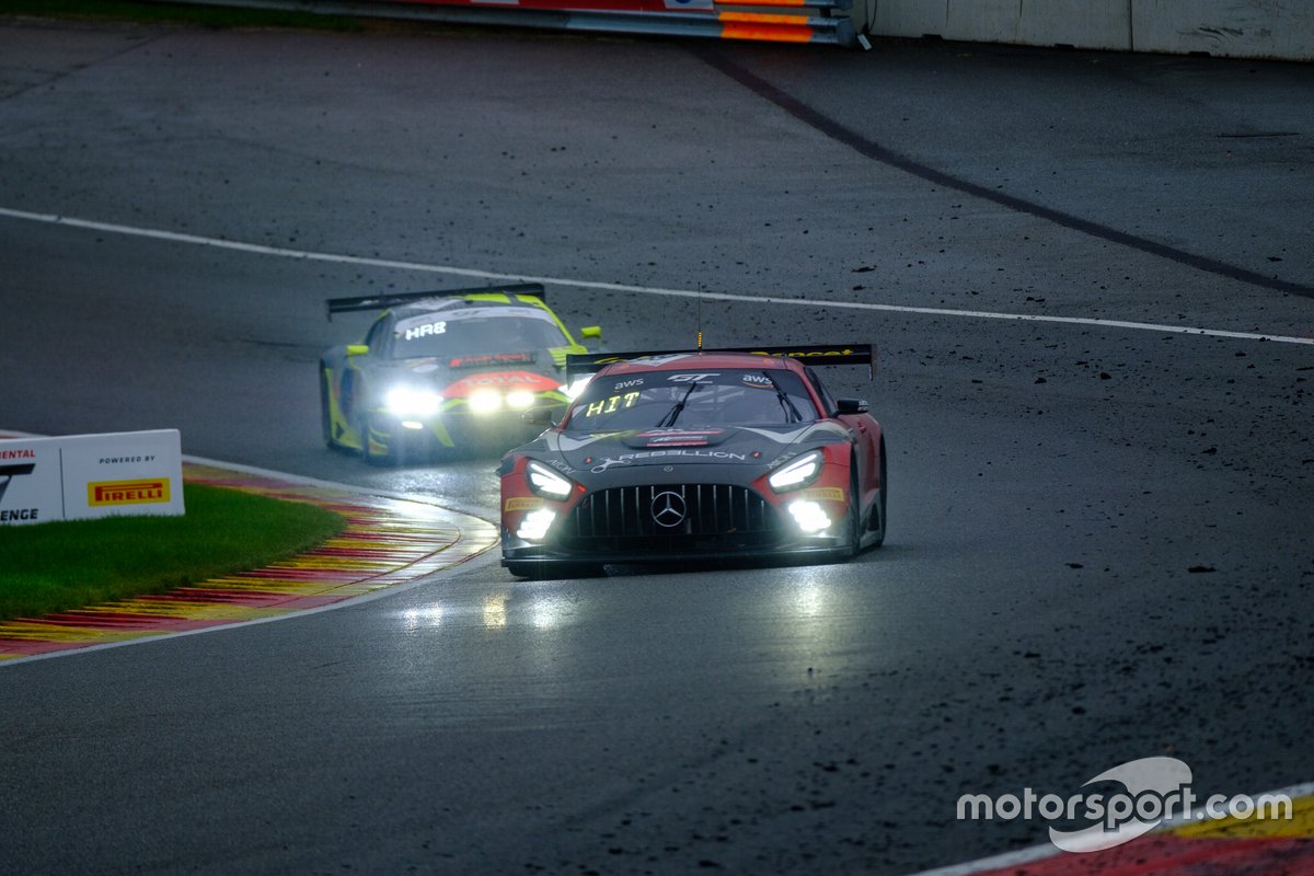 #5 HRT Mercedes-AMG GT3: Hubert Haupt, Sergey Afanasiev, Gabriele Piana, Michele Beretta
