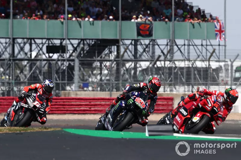 Pecco Bagnaia, Jack Miller et Maverick Viñales