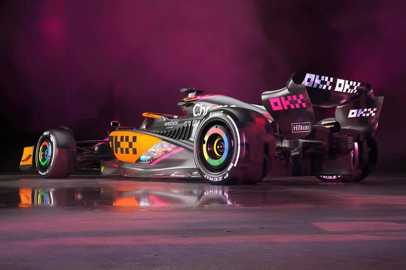 McLaren MCL36 Singapore GP special livery
