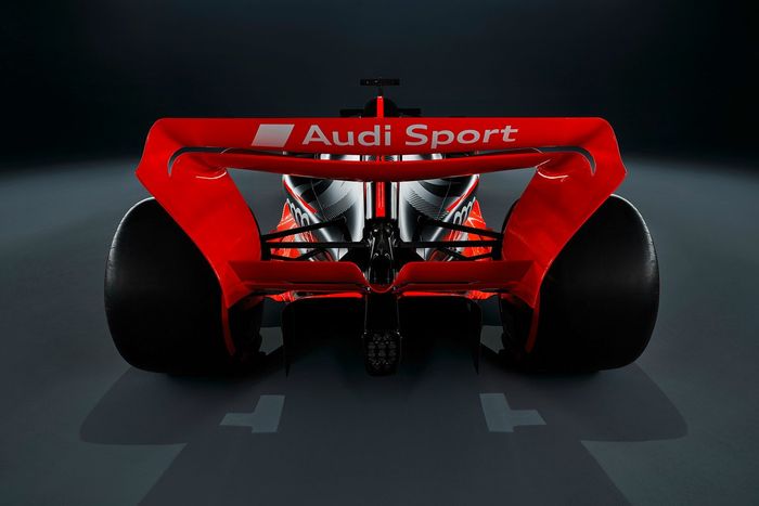 El concept de un coche de F1 que presentó Audi