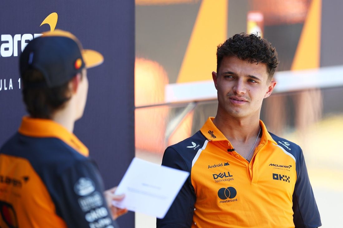 Lando Norris, McLaren, Oscar Piastri