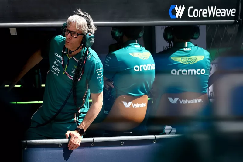 Mike Krack, chef de piste de l'équipe Aston Martin F1 Team