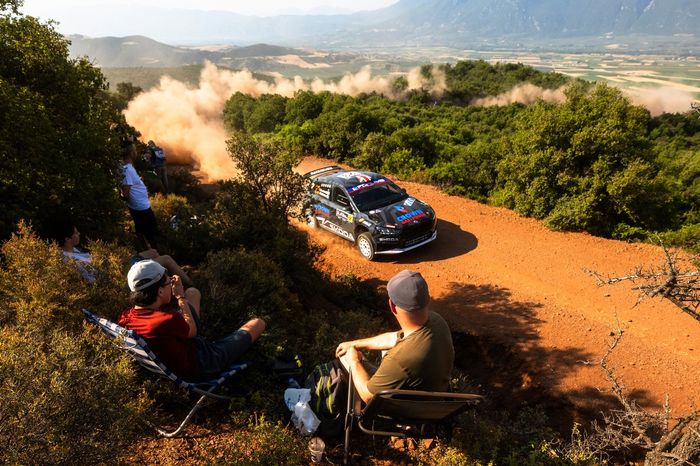 Gus Greensmith, Jonas Andersson, Toksport WRT Skoda Fabia RS Rally2