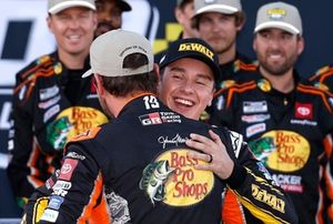 Christopher Bell, Joe Gibbs Racing Toyota, Chase Briscoe, Joe Gibbs Racing Toyota