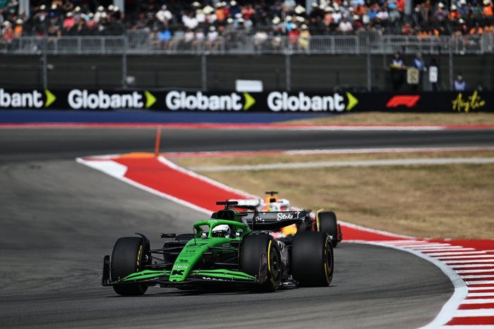 Nico Hulkenberg, Sauber, Isack Hadjar, Racing Bulls Team