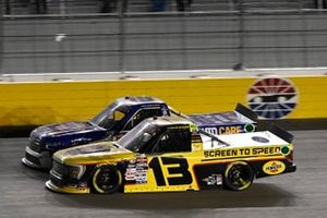 Hailie Deegan, ThorSport Racing,  Ford F-150 and Christian Eckes, McAnally Hilgemann Racing, NAPA Auto Care Chevrolet Silverado