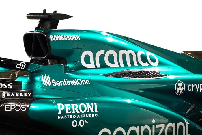 Aston Martin AMR23 detalle