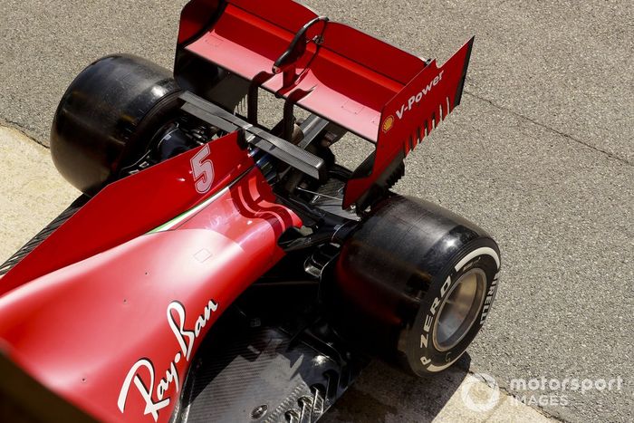 El Ferrari SF1000 de Sebastian Vettel