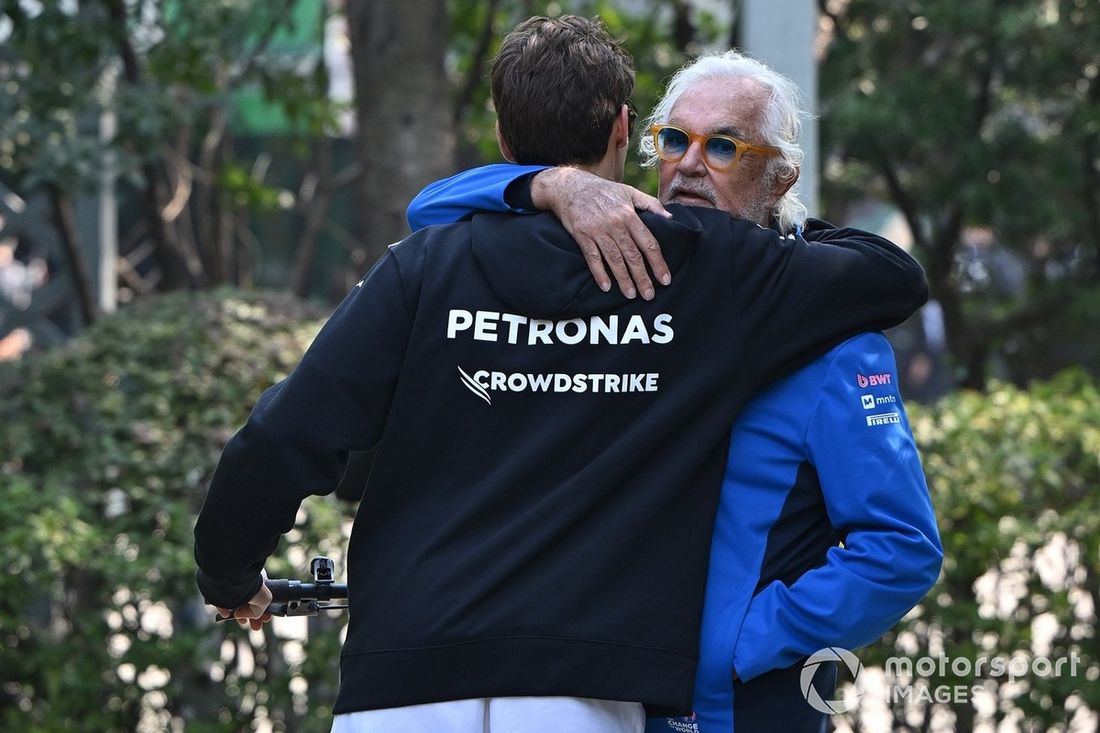 George Russell, Mercedes, Flavio Briatore, Alpine F1