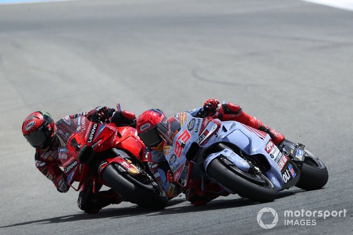 Franceso Bagnaia, Marc Márquez, Gresini Racing