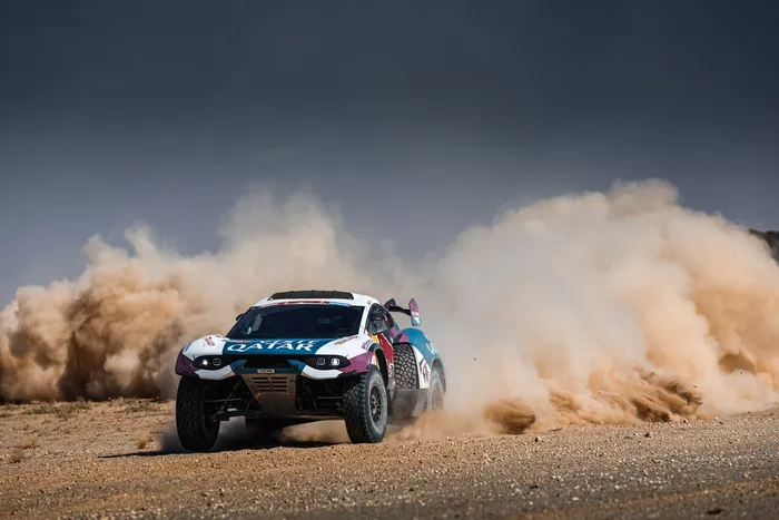 Nasser Al-Attiyah et Mathieu Baumel (Prodrive)