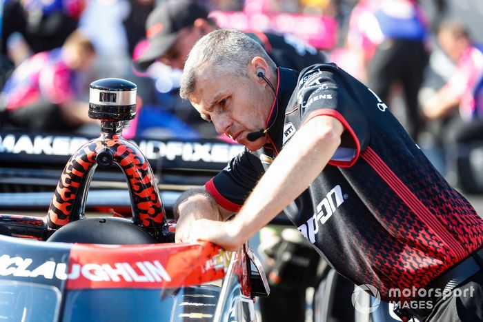 Scott McLaughlin, jefe de equipo del Team Penske Chevrolet, Matt Jonsson