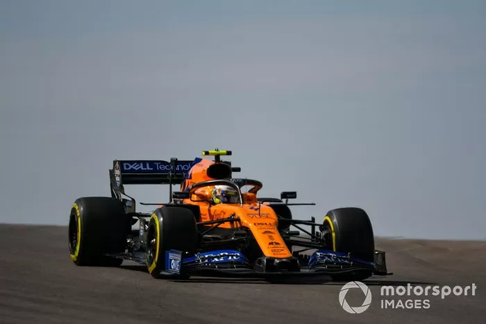 8º: Lando Norris, McLaren MCL34 
