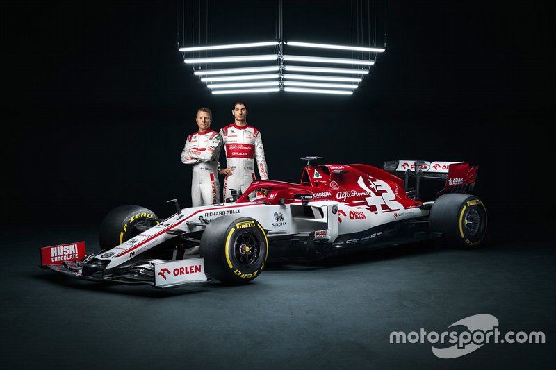 Kimi Raikkonen, Antonio Giovinazzi, Alfa Romeo Racing C39