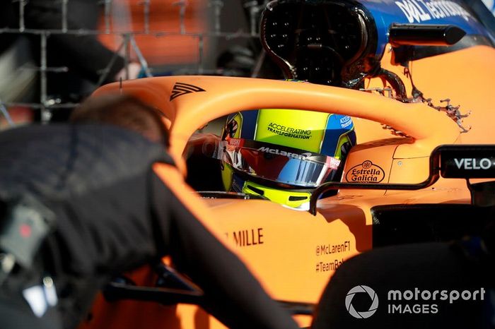 Lando Norris, McLaren MCL35 