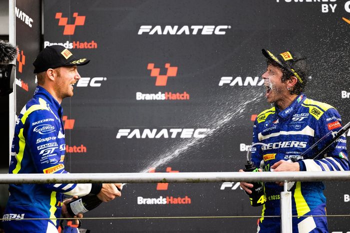 #46 Team WRT, BMW M4 GT3: Valentino Rossi, Maxime Martin 