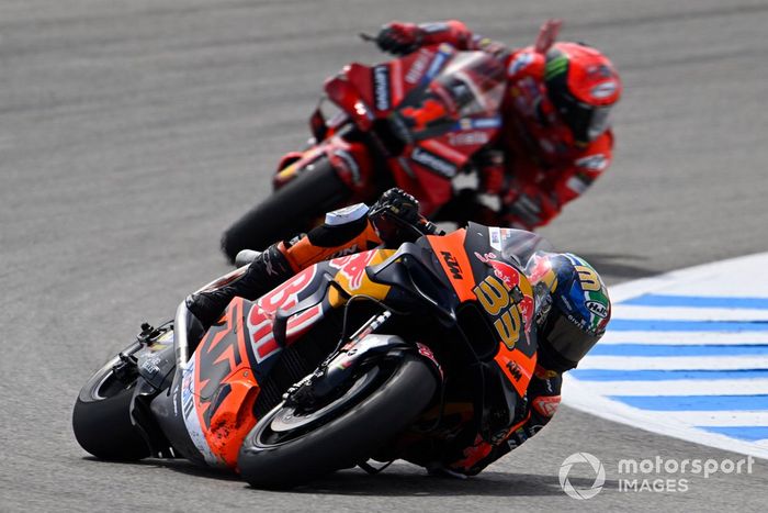 Brad Binder, Red Bull KTM Factory Racing, Francesco Bagnaia, Equipo Ducati