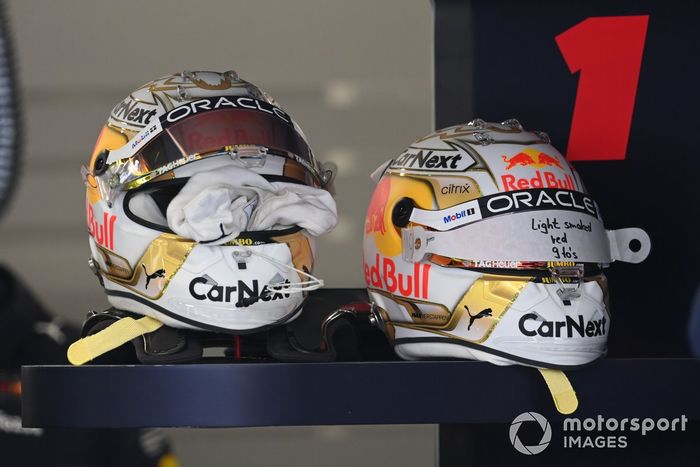 Cascos de Max Verstappen, Red Bull Racing