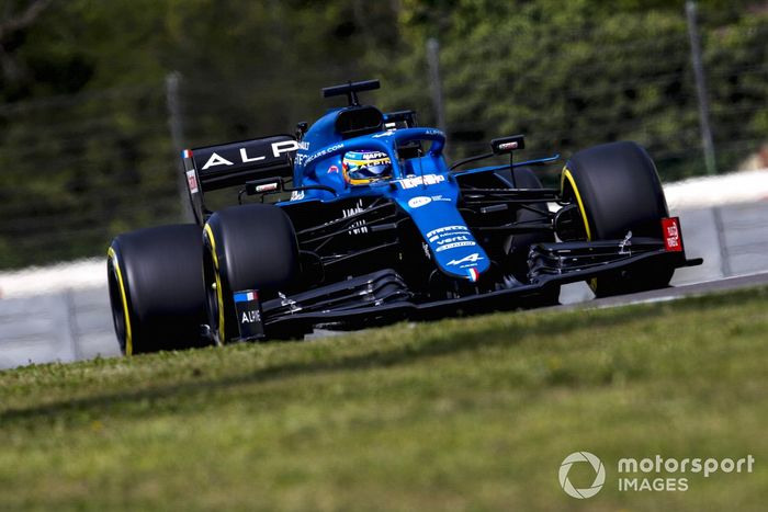Fernando Alonso, Alpine A521 