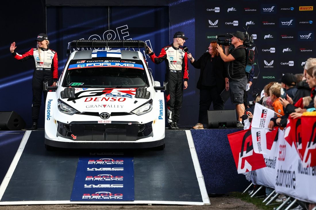 Sami Pajari, Enni Mälkönen, Toyota Gazoo Racing WRT Toyota GR Yaris Rally1