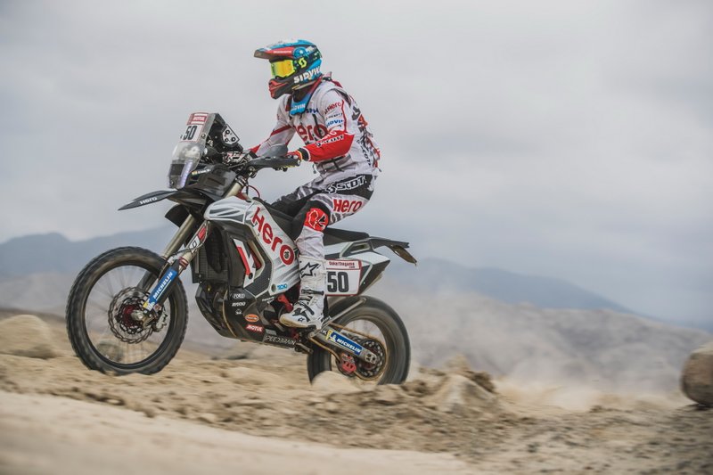 #50 HERO Motorsports Team Rally: CS Santosh
