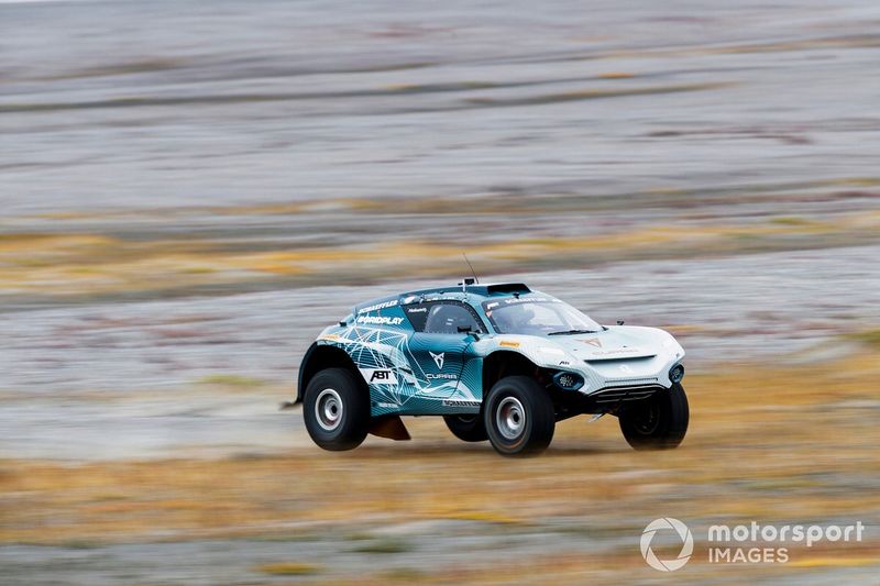 Jutta Kleinschmidt/Mattias Ekstrom, ABT CUPRA XE