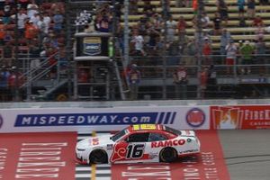 Race winner A.J. Allmendinger, Kaulig Racing, Chevrolet Camaro