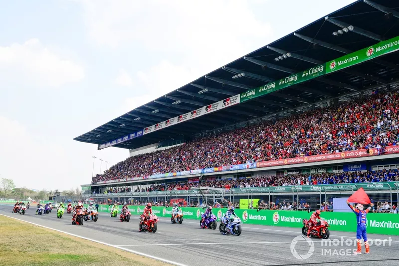 Marc Marquez, Ducati Team Départ de la course