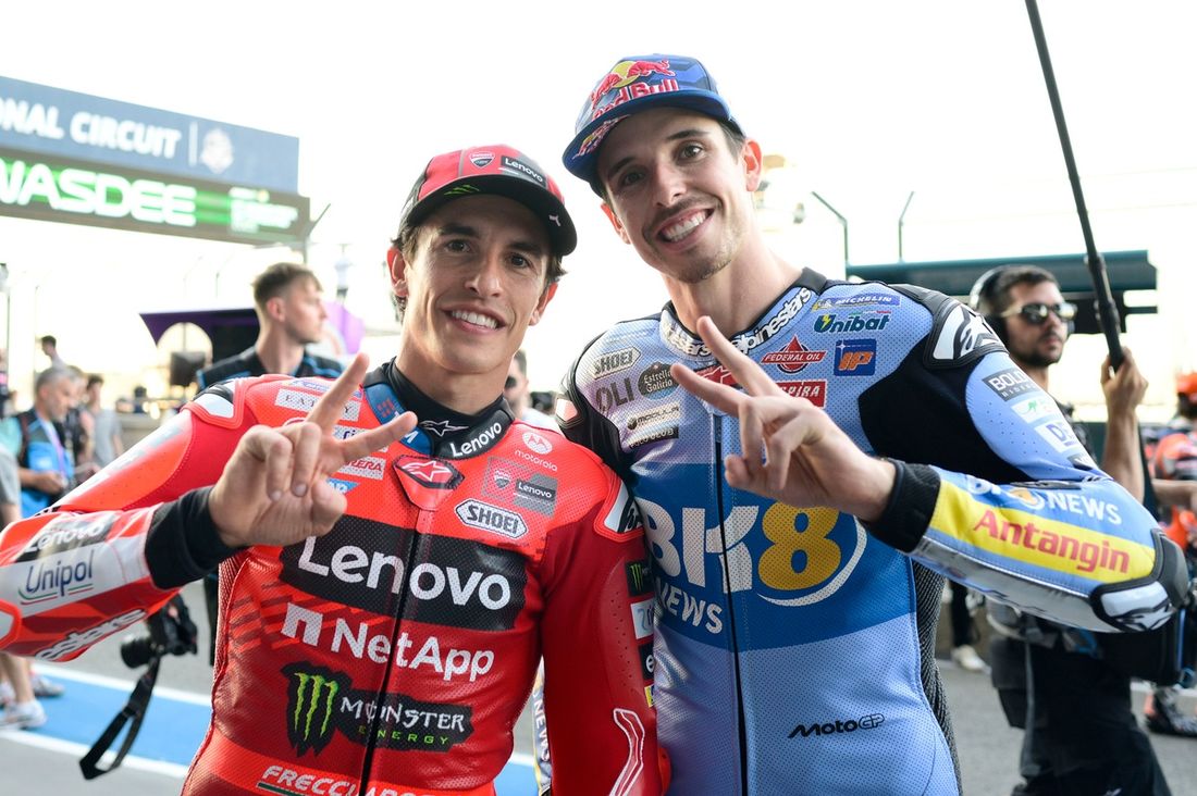 Francesco Bagnaia, Equipo Ducati, Alex Márquez, Gresini Racing