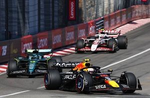 Lance Stroll, Aston Martin Racing, Oliver Bearman, Haas F1 Team, Yuki Tsunoda, Red Bull Racing Team