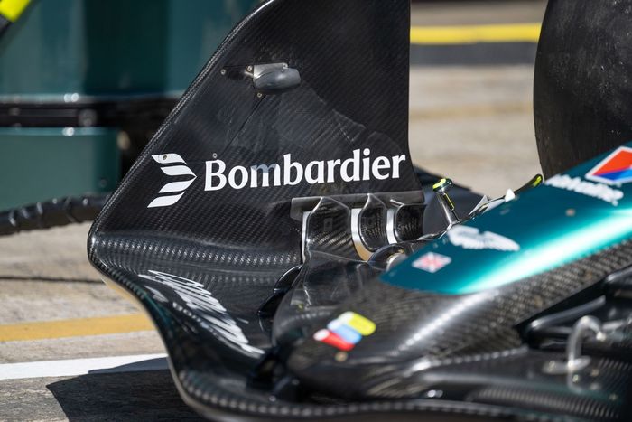 Aston Martin AMR25 technical detail