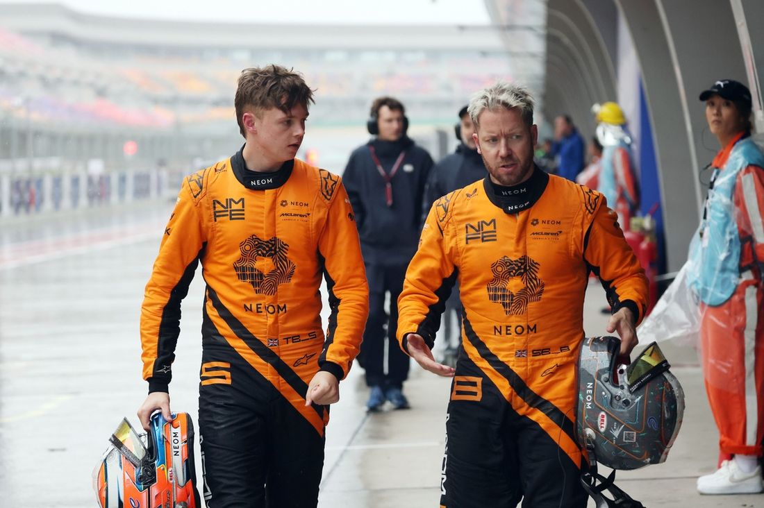 Taylor Barnard, Equipo NEOM McLaren de Fórmula E, Sam Bird, Equipo NEOM McLaren de Fórmula E
