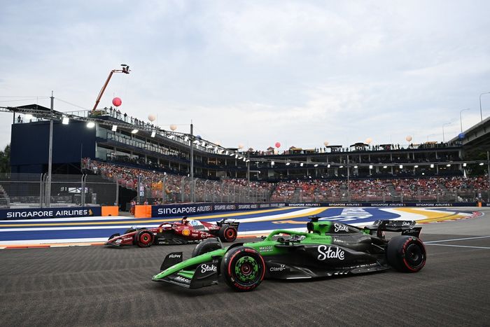 Charles Leclerc, Ferrari, Nico Hulkenberg, Sauber