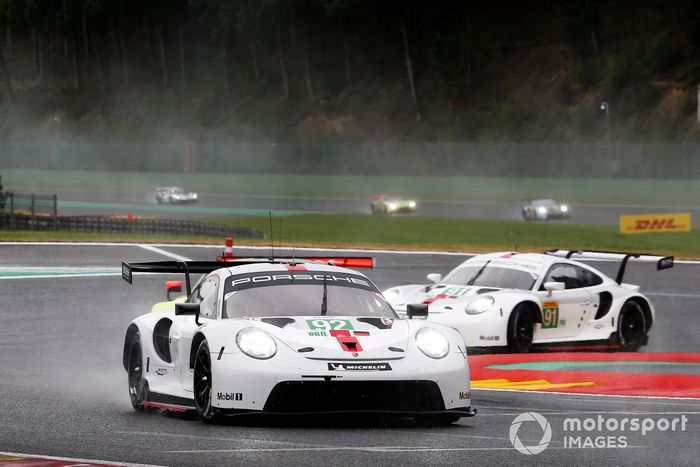 #92 Porsche GT Team Porsche 911 RSR: Michael Christensen, Kevin Estre