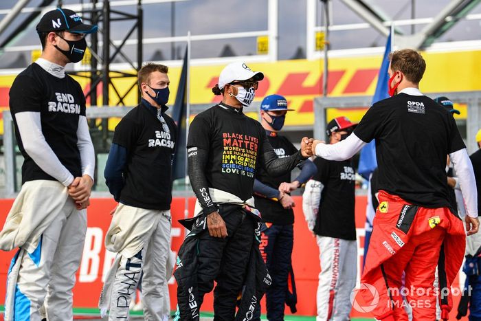 Nicholas Latifi, Williams Racing, Daniil Kvyat, AlphaTauri, Lewis Hamilton, Mercedes-AMG F1, Sebastian Vettel, Ferrari