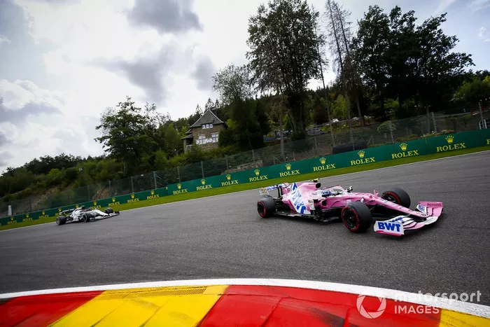 Lance Stroll, Racing Point RP20, Pierre Gasly, AlphaTauri AT01