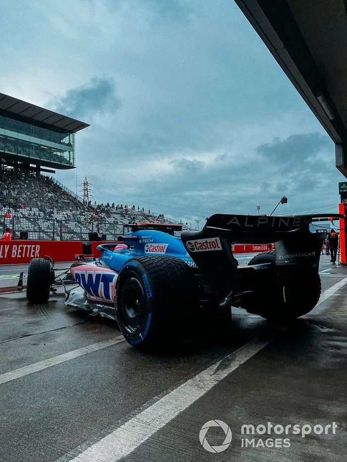 Fernando Alonso en el GP de Japón 2022 de F1